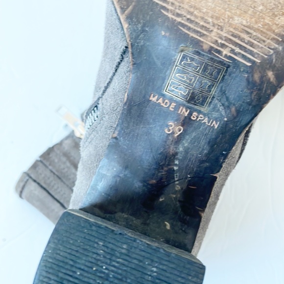 Jeffrey Campbell Ankle Bootie Slouchy Mid Heel - Picture 11 of 13